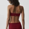 Biustonosz typu halter Alo Softsculpt Feel the Heat – Summer Romance Red