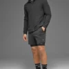 Bluza Conquer Max z golfem i zamkiem na całej długości – Anthracite