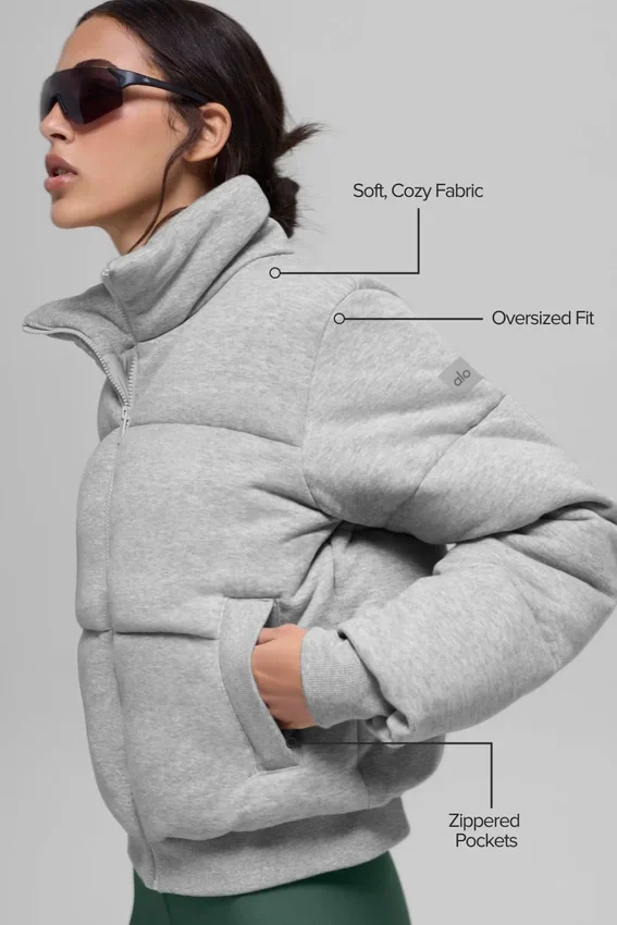 Bluza puchowa – Athletic Heather Grey