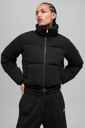 Bluza puchowa – czarna