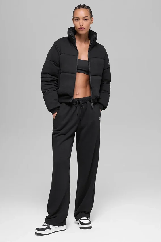 Bluza puchowa – czarna
