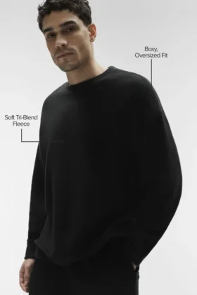 Bluza Triumph Restore z okrągłym dekoltem – czarna