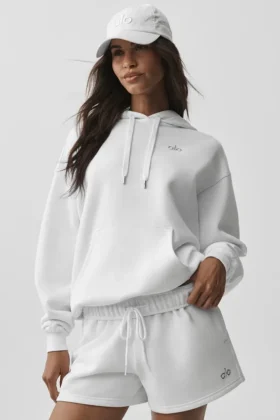 Bluza z kapturem Accolade – biała
