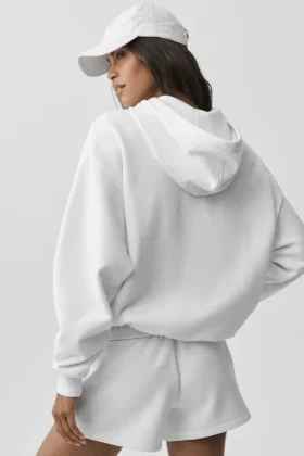 Bluza z kapturem Accolade – biała