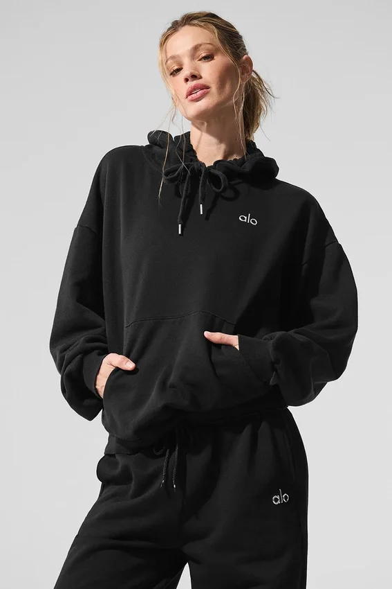 Bluza z kapturem Accolade – czarna