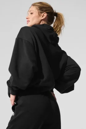 Bluza z kapturem Accolade – czarna