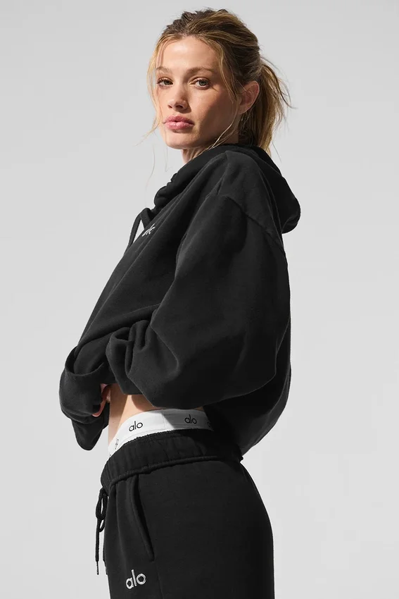 Bluza z kapturem Accolade – czarna