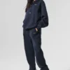 Bluza z kapturem Accolade – granatowa