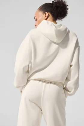 Bluza z kapturem Accolade – kość słoniowa