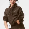 Bluza z kapturem Accolade – kolor espresso