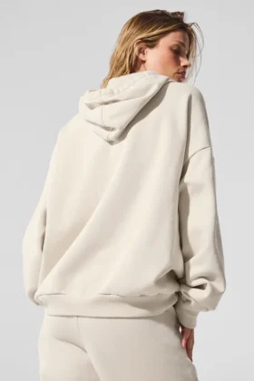 Bluza z kapturem Accolade – kolor kości