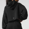 Bluza z kapturem Bae – czarna