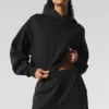 Bluza z kapturem Bae – czarna