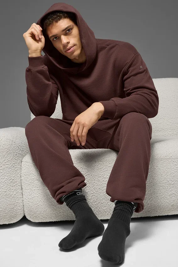 Bluza z kapturem Chill – Brownstone
