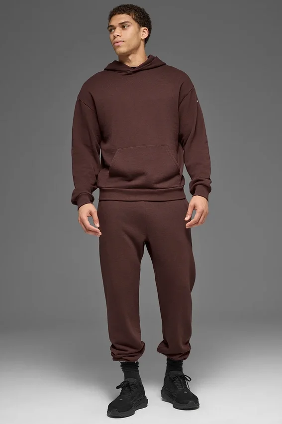 Bluza z kapturem Chill – Brownstone