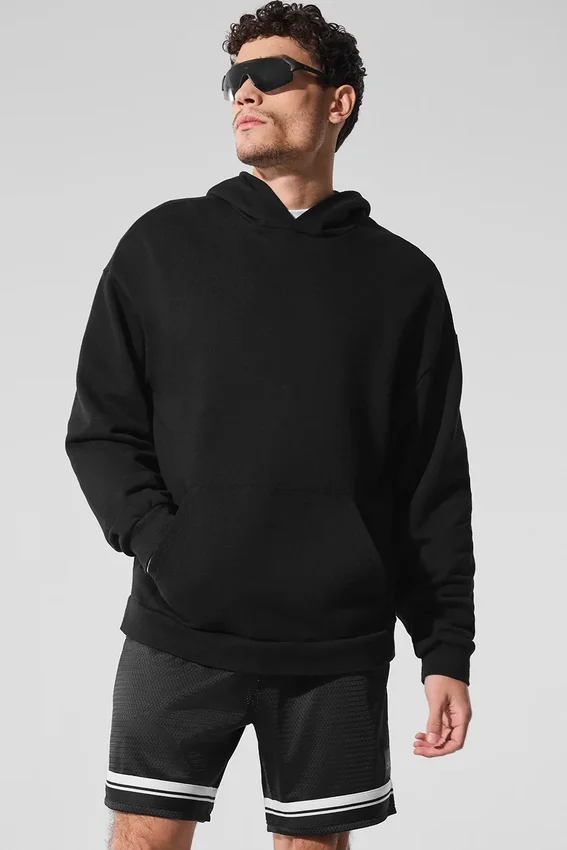 Bluza z kapturem Chill – czarna