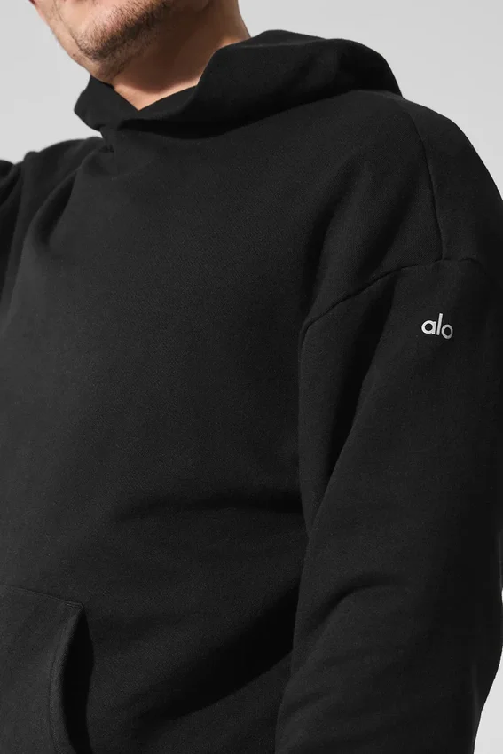 Bluza z kapturem Chill – czarna