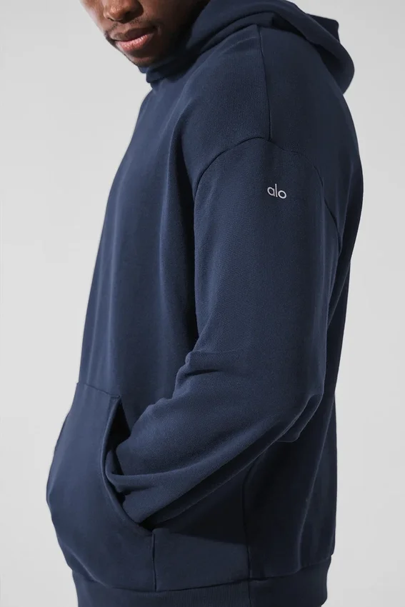Bluza z kapturem Chill – granatowa