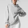 Bluza z kapturem Chill – szary sportowy melanż