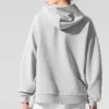 Bluza z kapturem Chill – szary sportowy melanż