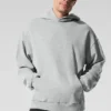 Bluza z kapturem Chill – szary sportowy melanż