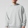 Bluza z kapturem Chill – szary sportowy melanż