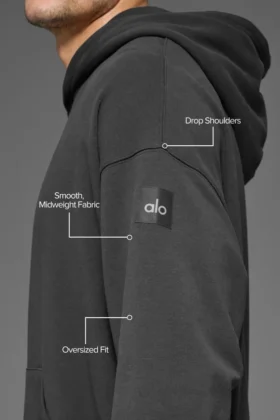 Bluza z kapturem Double Take – antracyt