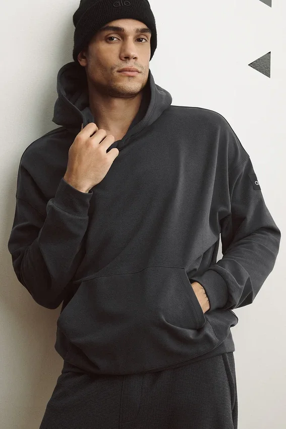 Bluza z kapturem Double Take – antracyt