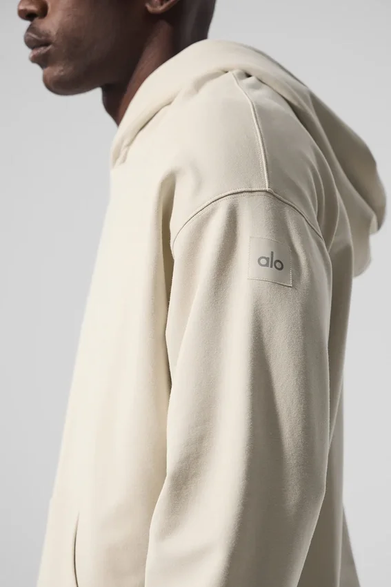 Bluza z kapturem Double Take – kolor kości