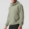 Bluza z kapturem Double Take – kolor wapienny