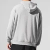 Bluza z kapturem Double Take – szary melanż sportowy