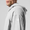 Bluza z kapturem Double Take – szary melanż sportowy