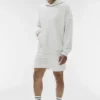 Bluza z kapturem Double Take – White Heather