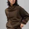 Bluza z kapturem „Make Waves” – kolor Espresso Tonal