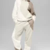 Bluza z kapturem Make Waves – kolor kości słoniowej/kości/żwiru
