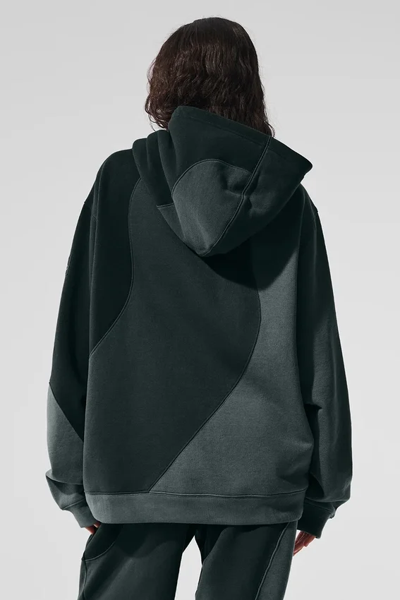 Bluza z kapturem Make Waves – odcień węgla drzewnego