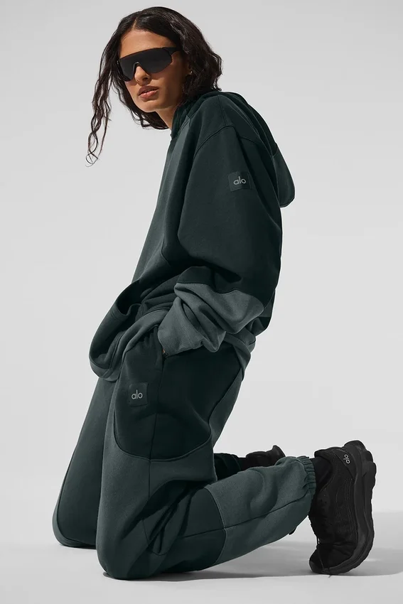 Bluza z kapturem Make Waves – odcień węgla drzewnego