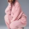 Bluza z kapturem Make Waves – różowy odcień zachodu słońca