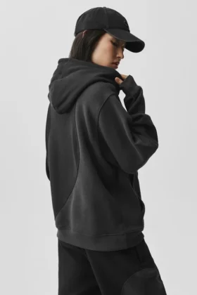 Bluza z kapturem Make Waves – Vintage Black Tonal