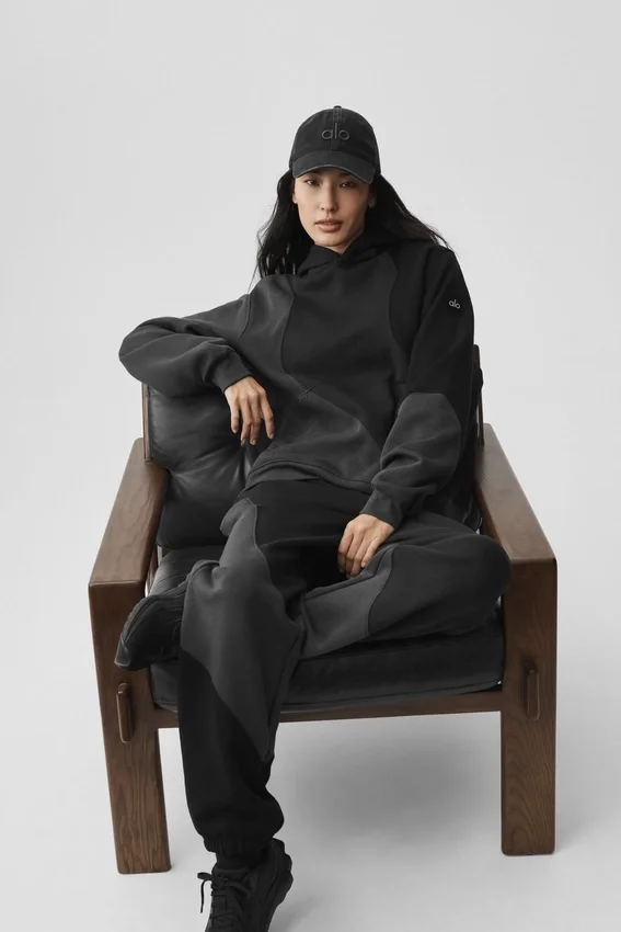 Bluza z kapturem Make Waves – Vintage Black Tonal