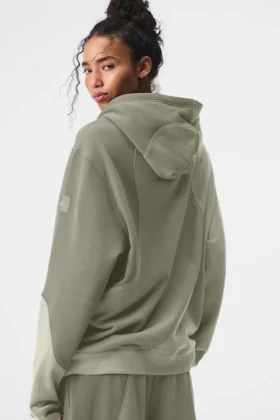 Bluza z kapturem Make Waves – w odcieniach wapienia