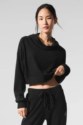 Bluza z kapturem Muse – czarna