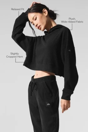 Bluza z kapturem Muse – czarna