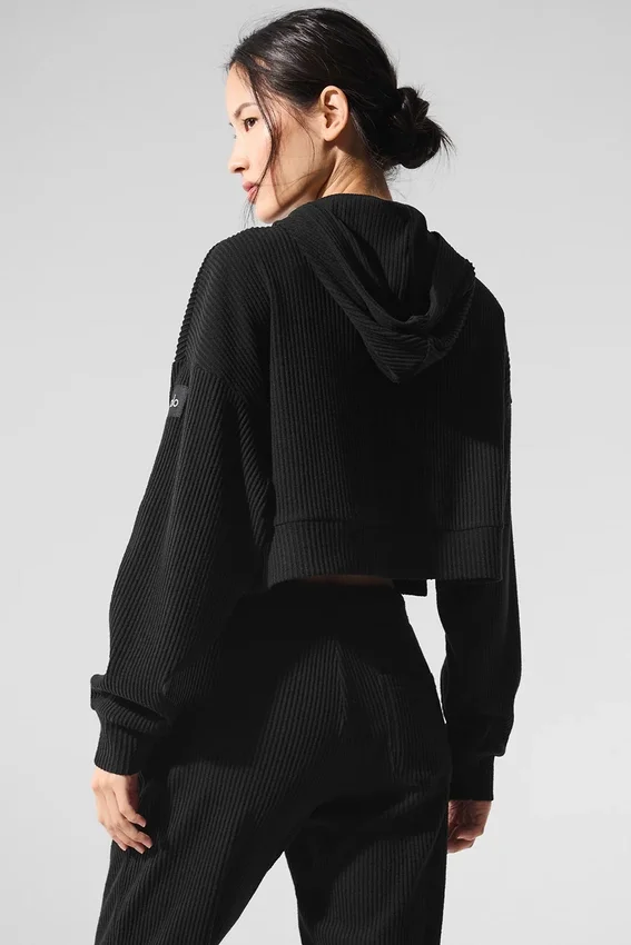 Bluza z kapturem Muse – czarna