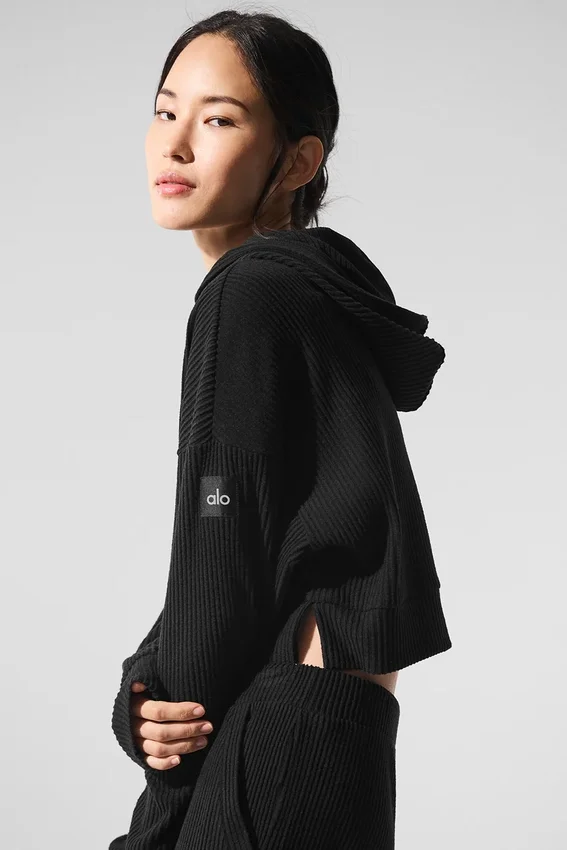 Bluza z kapturem Muse – czarna