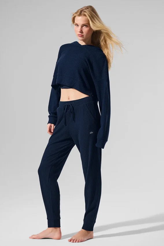 Bluza z kapturem Muse – granatowa