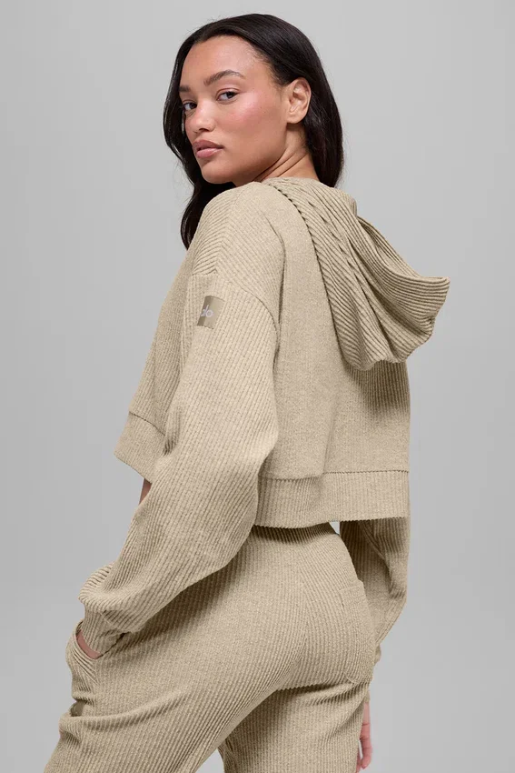Bluza z kapturem Muse – kolor Gravel Heather