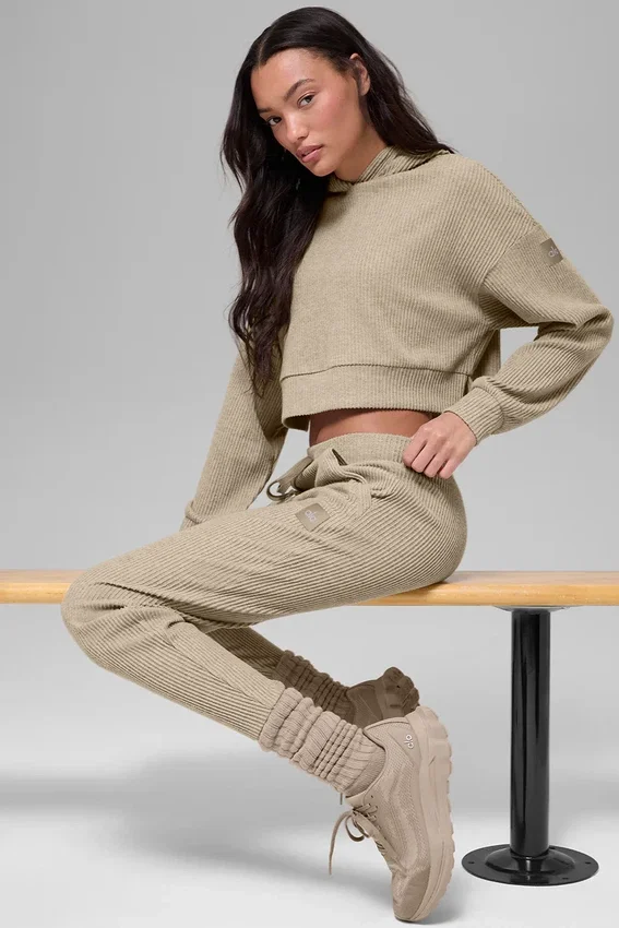 Bluza z kapturem Muse – kolor Gravel Heather