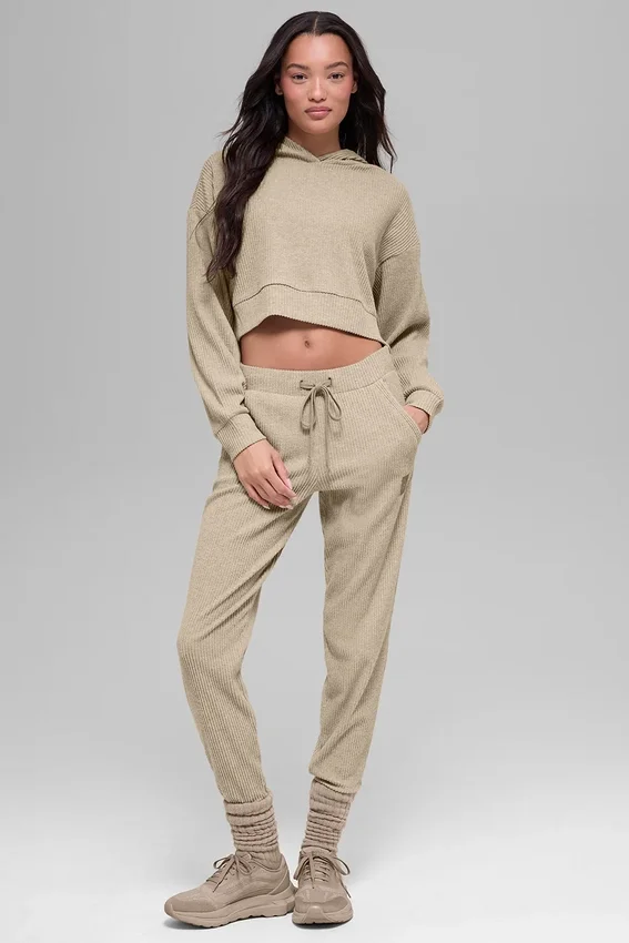 Bluza z kapturem Muse – kolor Gravel Heather