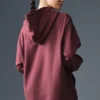 Bluza z kapturem Renown Heavy Weight – Burgundy Truffle